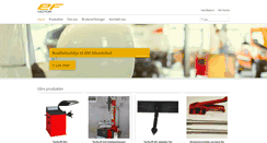 Desktop Screenshot of efmotor.no